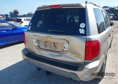 2004 Honda Pilot Ex-L из США, поврежденный, VIN 2HKYF185X4H507276